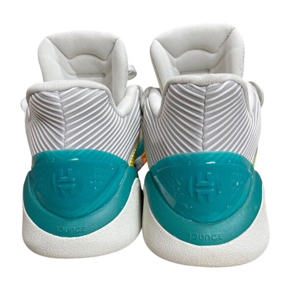 Adidas James Harden Men’s Sneakers GoWitYoMove White Yellow Orange Size 11.5 - Picture 6 of 10